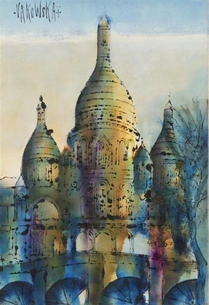 Jan VAKOWSKAI (1932)
Le Sacré coeur
Huile...