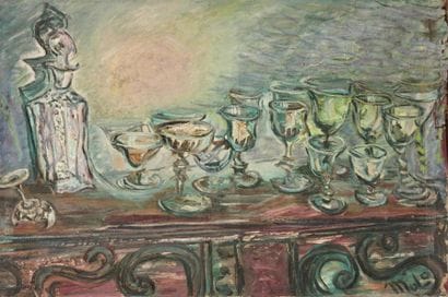 Trude VON MOLO (1906-1989)
Nature morte au...