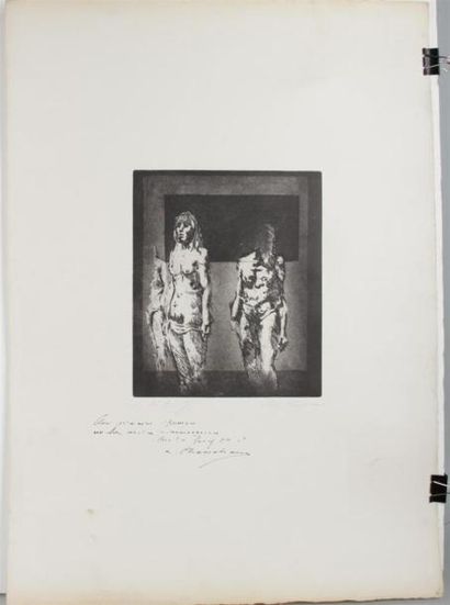 ANONYME XX-XXIème siècle
Trois personnages
Eau...