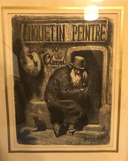 D'après Louis ANQUETIN (1861-1932) 
Anquetin...