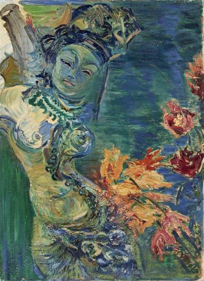 Trude VON MOLO (1906-1989)
Femme indigènes
Huile...