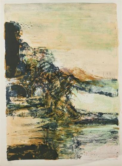 ZAO Wou-Ki (1921-2013)
Composition
Lithographie...