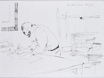 LESSERRE Laurent
L'atelier
Lot de deux oeuvres...