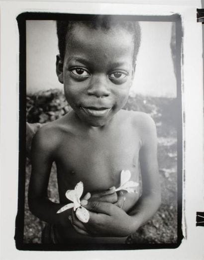 RIOUFOL Emmanuel (1966)
Enfant aux fleurs,...