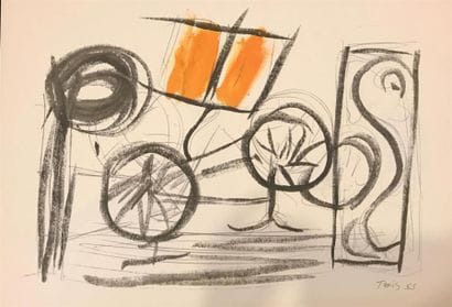 Vassilakis TAKIS (né 1925)
Trois lithographies...