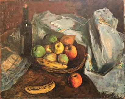 Armand MESTRAL (1917-2000)
Nature morte aux...