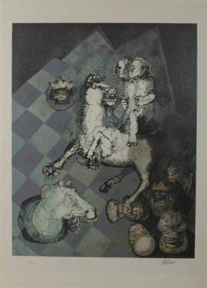 Camilo OTERO (1932-2005)
Sans titre
Une estampe...