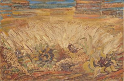 Trude VON MOLO (1906-1989)
Tournesols
Huile...