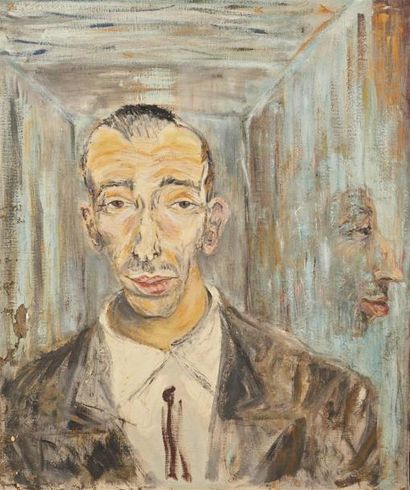 Trude VON MOLO (1906-1989)
Portrait d'homme
Huile...