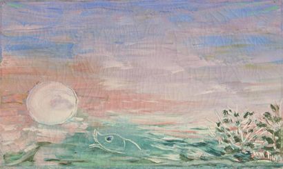 Trude VON MOLO (1906-1989)
Clair de lune
Huile...