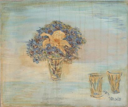 Trude VON MOLO (1906-1989)
Nature morte au...
