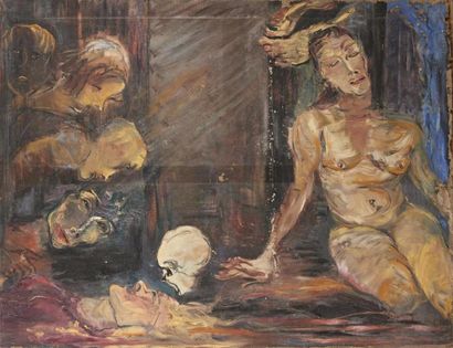 Trude VON MOLO (1906-1989)
Les femmes
Huile...