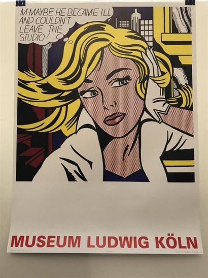 Roy LICHTENSTEIN (1923-1997)
M-Maybe he became...