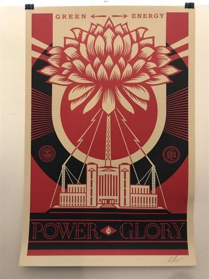 Shepard FAIREY (1970)
Green Energy
Sérigraphie,...
