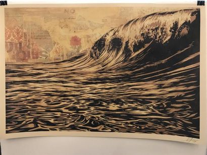 Shepard FAIREY (1970)
Dark wave
Sérigraphie...