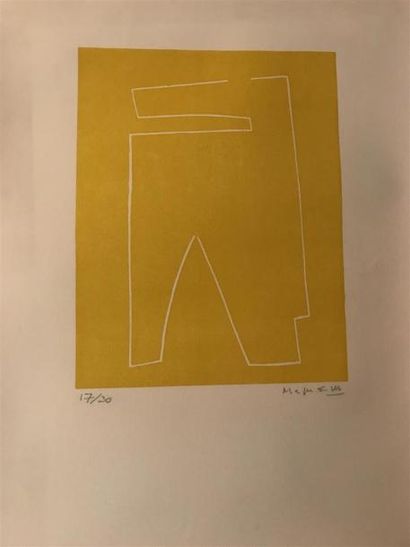 Alberto MAGNELLI (1888-1971)
Sans titre,...