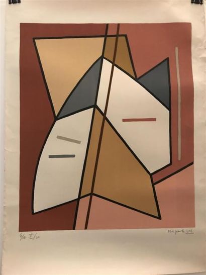 Alberto MAGNELLI (1888-1971)
Sans titre,...