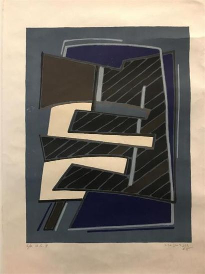 Alberto MAGNELLI (1888-1971)
Sans titre,...