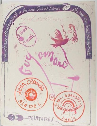GUYOMARD Gérard (1936)
Affiche pour l'exposition...