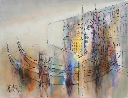 Jan VAKOWSKAI (1932)
Venise
Huile sur toile,...