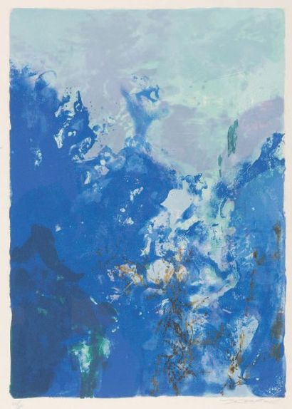 Zao WOU-KI (né en 1921)
Suite Olympique Centennal,...