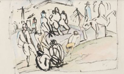 Jules PASCIN (1885-1930)
Sans titre, USA,...