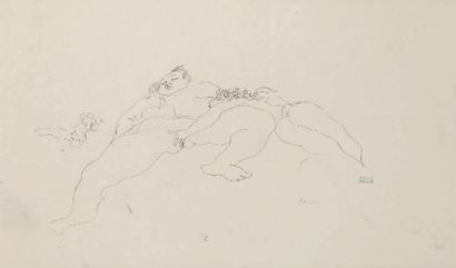 Jules PASCIN (1885-1930)
Deux femmes, 1926,...