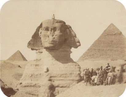 ZANGAKI XIXème siècle
Le Sphinx et les pyramides...