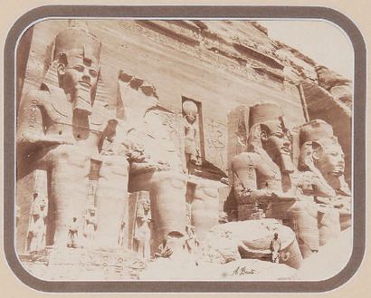 Lot de deux photographies BEATO Antonio (1825-1906),...