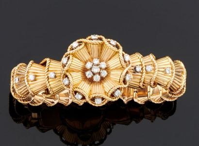 CHANTELOUP
Montre bracelet de dame en or...
