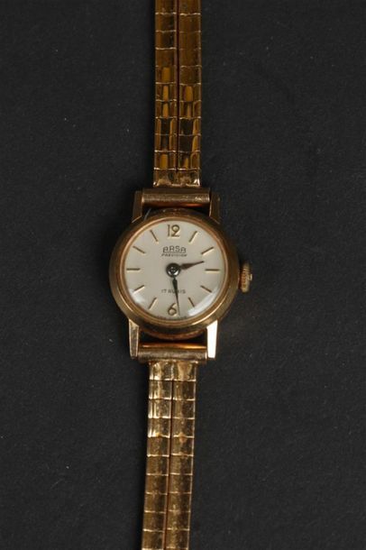 ARSA
Montre bracelet de dame en or jaune...