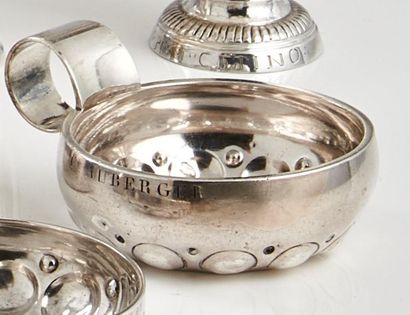 TASSE à VIN en argent 950°/oo gravé 