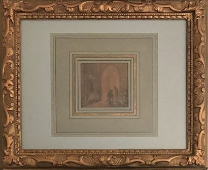 Attribué à Jean-Baptiste ISABEY (1767-1855)...