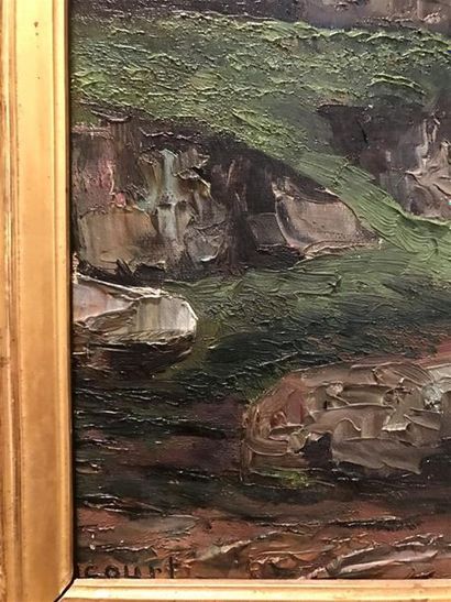 Raymond Louis LECOURT (1882-1946)
Paysage...