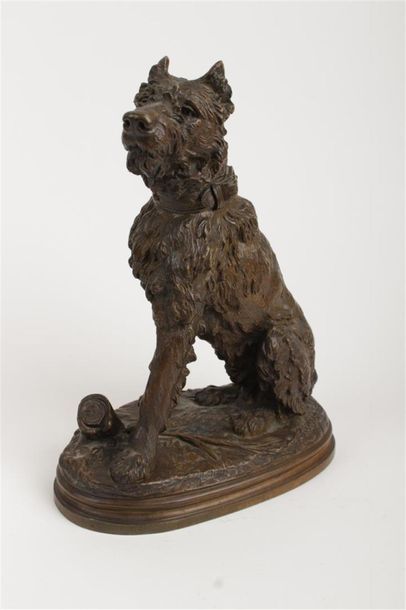 D'après Prosper LECOURTIER (1851-1924)
Chien...