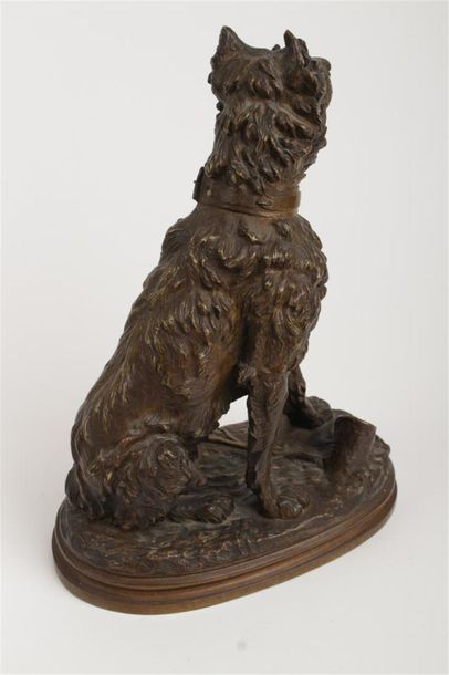 D'après Prosper LECOURTIER (1851-1924)
Chien...