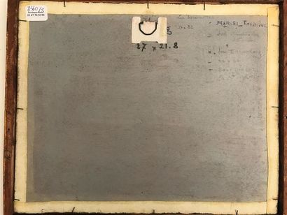 Marcel THIBAULT (XX)
Bord de mer aux Issambres...