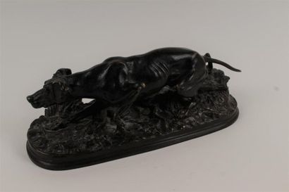 D'après Pierre-Jules MENE (1810-1879) 
Chien...