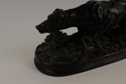 D'après Pierre-Jules MENE (1810-1879) 
Chien...
