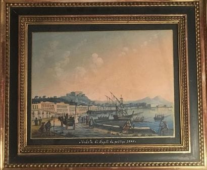ECOLE ITALIENNE dans le goût des gouaches...