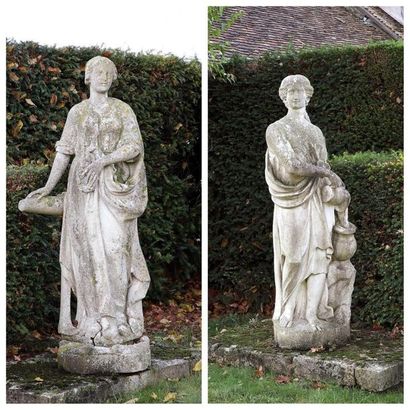 ECOLE FRANCAISE de la fin du XIXème siècle
Figures...