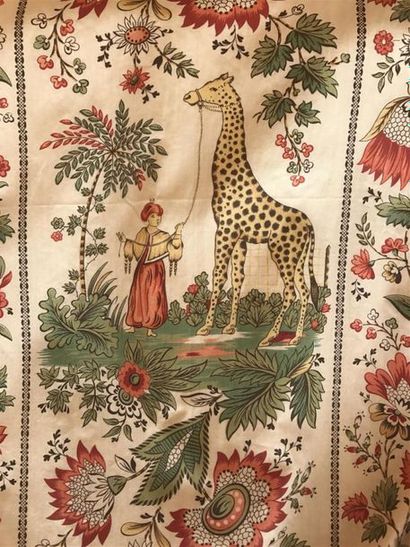 Lot de rideaux en coton 