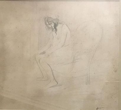 Jean-Louis FORAIN (1852-1931)
Femme dans...