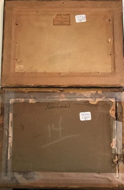 ECOLE FRANCAISE de la fin du XVIIIe siècle...