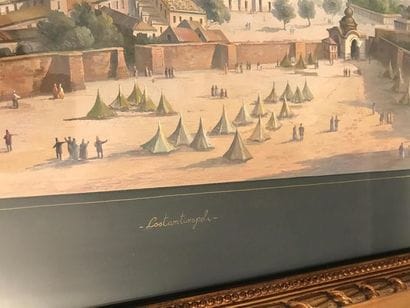 ECOLE ITALIENNE dans le goût des gouaches...