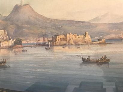 ECOLE ITALIENNE dans le goût des gouaches...