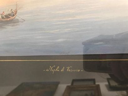 ECOLE ITALIENNE dans le goût des gouaches...