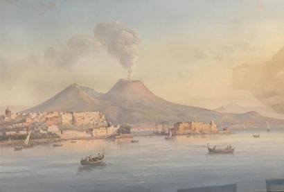 ECOLE ITALIENNE dans le goût des gouaches...