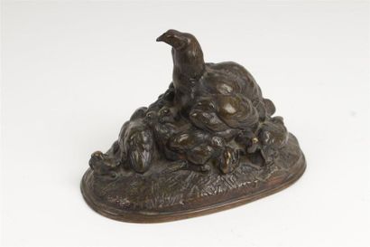 Emmanuel FRÉMIET (1824-1910)
Poule et sa...