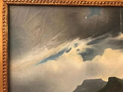 Attribué à Théodore GUDIN (1802-1880)
Marine...